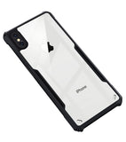 VAKIBO Super Premium Black Border Transparent Case With Corner Protection & Camera Protection Suitable for iPhone Xs