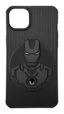 VAKIBO Iron Man Design soft Silicon TPU Back Cover Case With Camera Protection Ring Suitable for iPhone 15 Pro Max