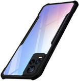 VAKIBO Super Premium Black Border Transparent Case With Corner Protection & Camera Protection Suitable for Vivo Y73