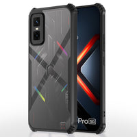 VAKIBO Super Premium Black Border Transparent Case With Corner Protection & Camera Protection Suitable for Infinix GT30 Pro