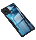 VAKIBO Super Premium Black Border Transparent Case With Corner Protection & Camera Protection Suitable for Infinix Hot 10 Play