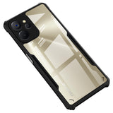 VAKIBO Super Premium Black Border Transparent Case With Corner Protection & Camera Protection Suitable for Realme 9i 5G