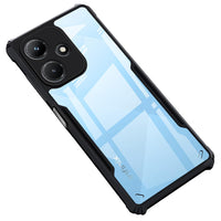 VAKIBO Super Premium Black Border Transparent Case With Corner Protection & Camera Protection Suitable for Infinix Hot 30i