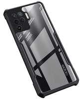 VAKIBO Super Premium Black Border Transparent Case With Corner Protection & Camera Protection Suitable for Oppo A94