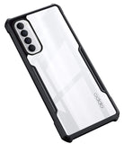 VAKIBO Super Premium Black Border Transparent Case With Corner Protection & Camera Protection Suitable for Oppo Reno 4 Pro
