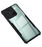 VAKIBO Super Premium Black Border Transparent Case With Corner Protection & Camera Protection Suitable for Mi Redmi 10C