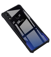 VAKIBO Super Premium Black Border Transparent Case With Corner Protection & Camera Protection Suitable for Vivo Y91