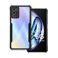 VAKIBO Super Premium Black Border Transparent Case With Corner Protection & Camera Protection Suitable for Realme 9SE 5G