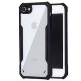 VAKIBO Best Selling Black and Transparent Coloured Made With Soft TPU and Acrylic Back Cover Case With 4 Corner and Camera Protection Suitable for iPhone 6 Plus