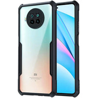 VAKIBO Super Premium Black Border Transparent Case With Corner Protection & Camera Protection Suitable for Mi 10i