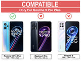 VAKIBO Super Premium Black Border Transparent Case With Corner Protection & Camera Protection Suitable for Realme 9 ProPlus