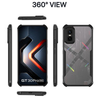 VAKIBO Super Premium Black Border Transparent Case With Corner Protection & Camera Protection Suitable for Infinix GT30 Pro