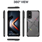 VAKIBO Super Premium Black Border Transparent Case With Corner Protection & Camera Protection Suitable for Infinix GT30 Pro