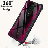 VAKIBO Super Premium Black Border Transparent Case With Corner Protection & Camera Protection Suitable for Mi K20