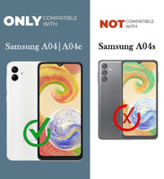 VAKIBO Super Premium Black Border Transparent Case With Corner Protection & Camera Protection Suitable for Samsung Galaxy M13