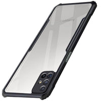 VAKIBO Super Premium Black Border Transparent Case With Corner Protection & Camera Protection Suitable for Samsung M51