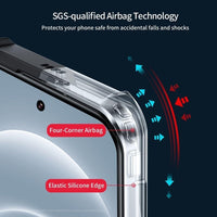 VAKIBO Super Premium Black Border Transparent Case With Corner Protection & Camera Protection Suitable for Realme 15