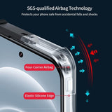 VAKIBO Super Premium Black Border Transparent Case With Corner Protection & Camera Protection Suitable for Realme 15