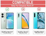 VAKIBO Best Selling Black and Transparent Back Cover Case Made With Soft TPU and Acrylic With 4 Corner and Camera Protection Suitable for OnePlus Nord 2T