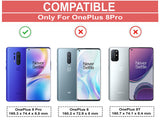 VAKIBO Best Selling Black and Transparent Back Cover Case Made With Soft TPU and Acrylic With 4 Corner and Camera Protection Suitable for OnePlus 8 Pro