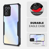 VAKIBO Super Premium Black Border Transparent Case With Corner Protection & Camera Protection Suitable for Realme 9SE 5G