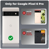 VAKIBO Super Premium Black Border Transparent Case With Corner Protection & Camera Protection Suitable for Google Pixel 6 Pro