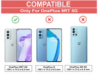 VAKIBO Super Premium Black Border Transparent Case With Corner Protection & Camera Protection Suitable for Oneplus 9RT