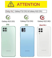 VAKIBO Super Premium Black Border Transparent Case With Corner Protection & Camera Protection Suitable for Samsung A22 5G