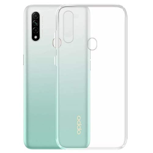 VAKIBO Premium Clear 1.5MM Thick Transparent Soft TPU Rubber Back Cover Case With Camera Protection Suitable for Oppo A31