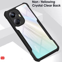 VAKIBO Super Premium Black Border Transparent Case With Corner Protection & Camera Protection Suitable for Realme Narzo N55