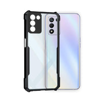VAKIBO Super Premium Black Border Transparent Case With Corner Protection & Camera Protection Suitable for Realme 9SE 5G