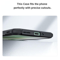 VAKIBO Super Premium Black Border Transparent Case With Corner Protection & Camera Protection Suitable for Realme 15