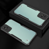 VAKIBO Best Selling Black and Transparent Coloured Made With Soft TPU and Acrylic Back Cover Case With 4 Corner and Camera Protection Suitable for Realme Narzo 50i