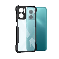 VAKIBO Super Premium Black Border Transparent Case With Corner Protection & Camera Protection Suitable for Mi Redmi 11 Prime 5G