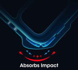VAKIBO Super Premium Black Border Transparent Case With Corner Protection & Camera Protection Suitable for Samsung A20S