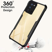 VAKIBO Super Premium Black Border Transparent Case With Corner Protection & Camera Protection Suitable for Oppo A92