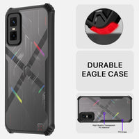 VAKIBO Super Premium Black Border Transparent Case With Corner Protection & Camera Protection Suitable for Infinix GT30 Pro