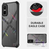 VAKIBO Super Premium Black Border Transparent Case With Corner Protection & Camera Protection Suitable for Infinix GT30 Pro