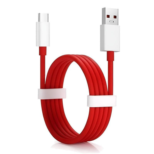 OnePlus Data Cable USB A To Type C(10A Red 1.5Meter)