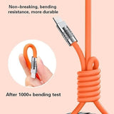 3IN1 Cable for Fast Charging With LED Light