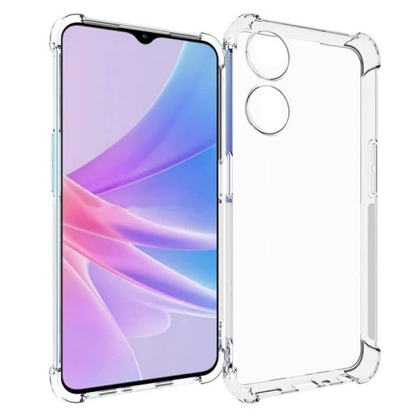 VAKIBO Premium Clear 1.5MM Thick Transparent Soft TPU Rubber Back Cover Case With Camera Protection Suitable for Vivo Y100 5G