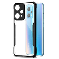 VAKIBO Super Premium Black Border Transparent Case With Corner Protection & Camera Protection Suitable for Realme 9 ProPlus