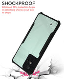 VAKIBO Best Selling Black and Transparent Coloured Made With Soft TPU and Acrylic Back Cover Case With 4 Corner and Camera Protection Suitable for Realme Narzo 50i