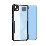 VAKIBO Best Selling Black and Transparent Coloured Made With Soft TPU and Acrylic Back Cover Case With 4 Corner and Camera Protection Suitable for Google Pixel 4A