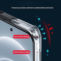 VAKIBO Best Selling Black and Transparent Coloured Made With Soft TPU and Acrylic Back Cover Case With 4 Corner and Camera Protection Suitable for Nothing 3
