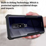 VAKIBO Super Premium Black Border Transparent Case With Corner Protection & Camera Protection Suitable for OnePlus 6