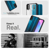 VAKIBO Best Selling Black and Transparent Coloured Made With Soft TPU and Acrylic Back Cover Case With 4 Corner and Camera Protection Suitable for Vivo Y12