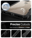 VAKIBO Super Premium Black Border Transparent Case With Corner Protection & Camera Protection Suitable for Moto Edge 50 Ultra