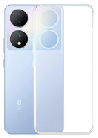VAKIBO Premium Clear 1.5MM Thick Transparent Soft TPU Rubber Back Cover Case With Camera Protection Suitable for Vivo T2 5G