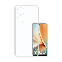 VAKIBO Premium Clear 1.5MM Thick Transparent Soft TPU Rubber Back Cover Case With Camera Protection Suitable for Vivo T2 5G